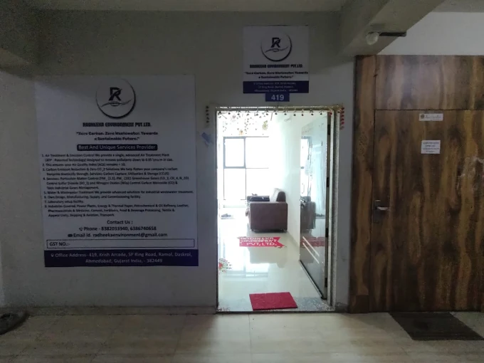 Radheeka Environment Pvt. Ltd. office at Krish Arcade, Ramol, Ahmedabad